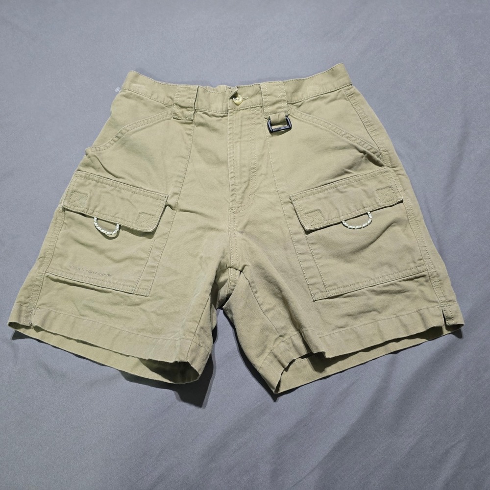 Columbia Cargo Shorts Womens S Tan Omni-Shade Hiking Utility FL4523